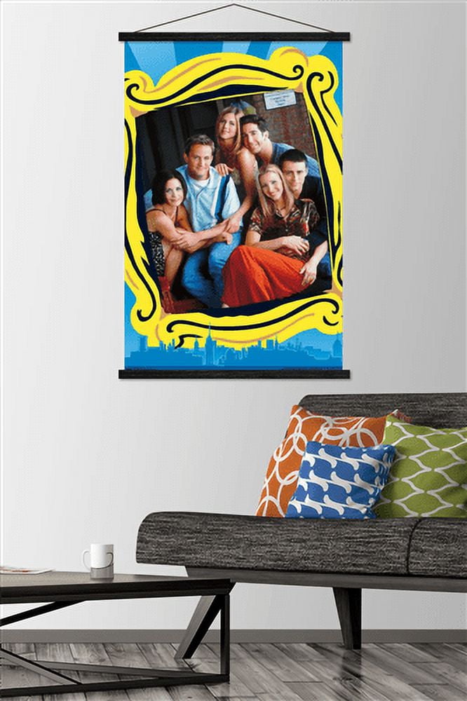Friends - Group Wall Poster with Magnetic Frame, 22.375" x 34"
