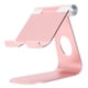 thumbnail image 1 of Soporte para teléfono móvil Aleación de aluminio Base de encimera de goma suave Soporte ajustable de pierna alta, 1 of 5