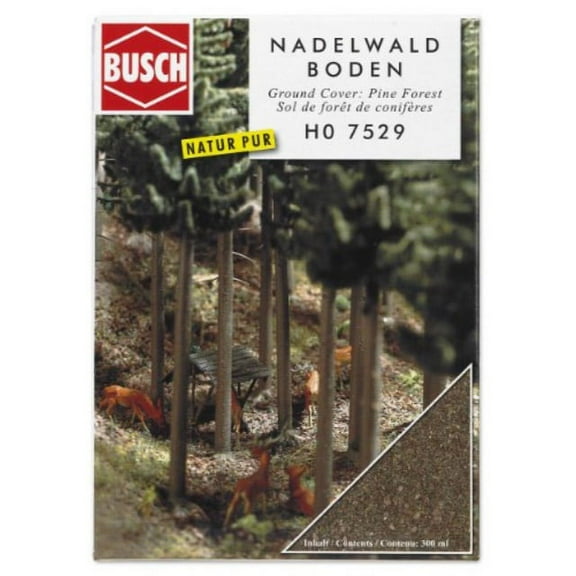 busch 7529 coniferous forest-ground ho scenery scale model scenery