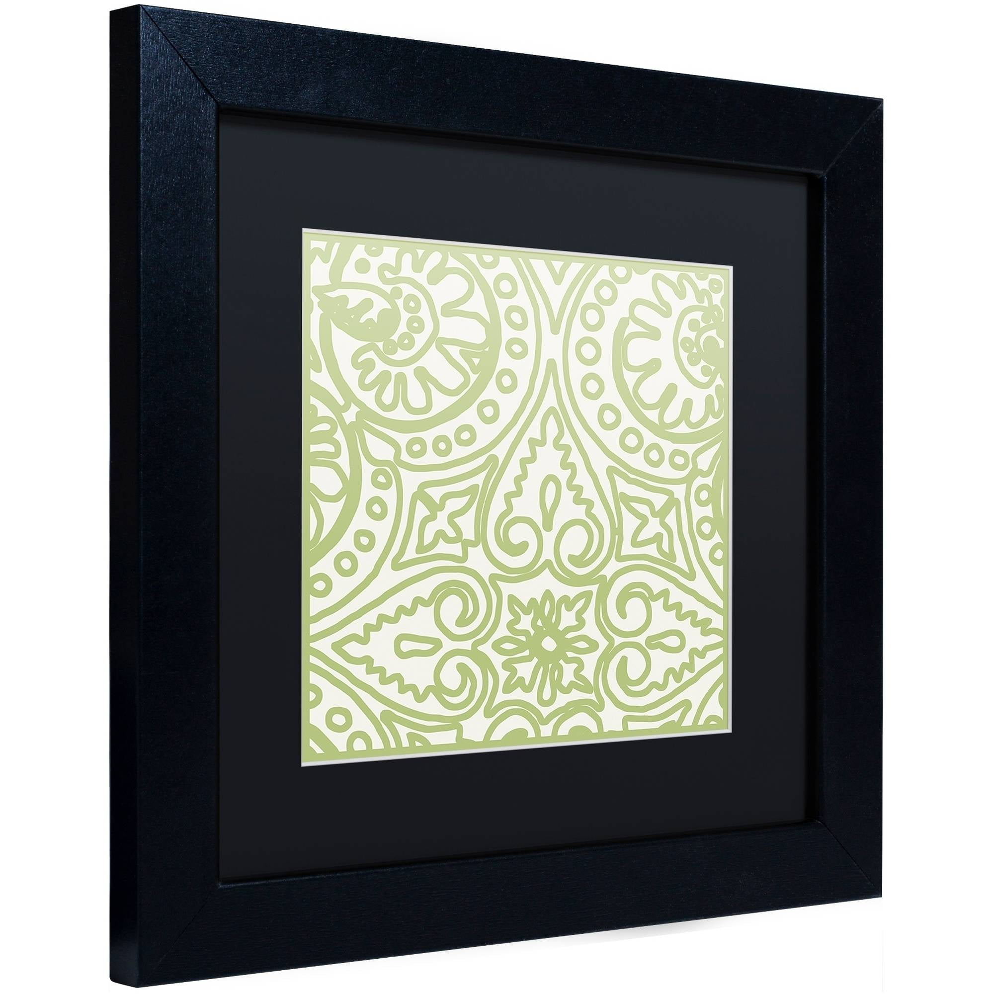 Trademark Fine Art "Dulce IV" Canvas Art by Color Bakery Black Matte, Black Frame