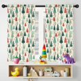 thumbnail image 5 of Blackout Kids Curtains,Beige Christmas Tree Pattern Childrens Insulated Curtains Set Of 2,Bedroom Essentials,Toddler Room Decor 42"x54", 5 of 5