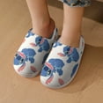 thumbnail image 3 of Kids Slippers Stich Slippers for Kids Girls Boys,Soft Plush Cute Slippers Non-Slip Toddler Warm House Slippers Little Kids Cartoon Slippers Indoor Outdoor, 3 of 4