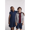 thumbnail image 4 of Wonder Nation Boys School Uniform Pique Polo Shirt with Short Sleeves, Size 4-18, 4 of 4