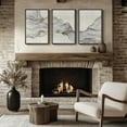 thumbnail image 2 of Neutral Singg Wall Art for Living Room, 3 Piece Modern Canvas Prints Paintings Artwork for Walls-Tan Beige Brown Minimalist Pictures for Living Room Hallway Bedroom Wall Decor, 2 of 6