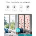 thumbnail image 4 of Window Privacy Film Strawberry Stained Glass Window Film Decorative Sun Block Window Cover Pink Red Fruits Summer Food Window Clings Static Adhesive Sticker for Bathroom 29.5"x118", 4 of 7