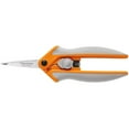 thumbnail image 5 of Fiskars 190500 RazorEdge Micro-Tip Easy Action Shears, 5 Inch, Orange Gray, 5 of 5