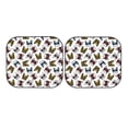 thumbnail image 7 of Kll Bulldog Sunglasses Face Windshield Sun Shade 2-Piece Foldable Car Front Window Sunshade For Most Sedans Suv Truck - Auto Sun Blocker Visor Protector Blocks Max Uv Rays - Large, 7 of 7