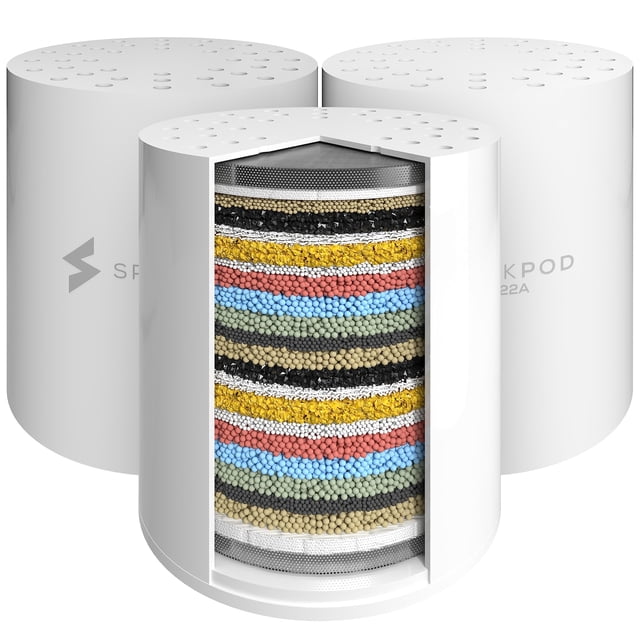 Cartucho de filtro de ducha SparkPod High Output para pieles sensibles
