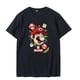 thumbnail image 1 of Camiseta con estampado de Super Mario Bros para adultos, ropa informal, talla para adultos, vestido de verano para padres e hijos, camisetas sólidas, lindas y divertidas adt nuevas zhangmengya LED, 1 of 2