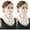 B, variant on 2 Pack Women Sun Mask Chiffon Neck Gaiter Sun Proof Face Mask Outdoors