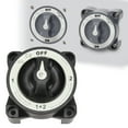 thumbnail image 3 of Battery Power Cut Master Switch, 32V Perfect Electrical Conductivity Marine Battery Switch Waterproof Simple Installation 4 Position  For RV, 3 of 8