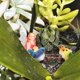 thumbnail image 2 of Estatua de pájaro de jardín, micropaisaje, decoración en miniatura, gnomos florales, decoraciones de hadas, decoraciones artificiales, adorno de flores de resina, 2 of 6