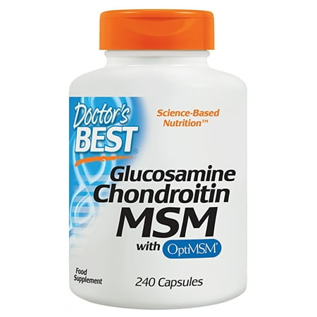 Doctor's Best Glucosamine/Chondroitin/MSM, Capsules,