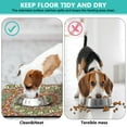 thumbnail image 4 of Ethnic Mandala Art Pet Food Mat - Non-Slip Dog Bowl Mat with Sacred Symbolic Pattern, 4-Layer Absorbent & Eco-Friendly, Large Size for Floor Protection, 4 of 7