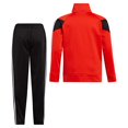 thumbnail image 2 of adidas Ensemble de Piste Tricot Colorblock 2 Pcs pour Garçons, Rouge Vif, 3T, 2 of 2