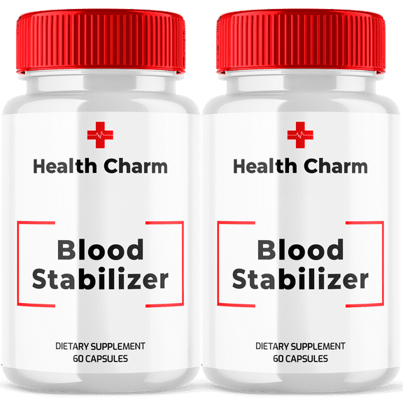 Health Charm Advanced Blood Support Pills Natural Glyco Support Supplement 120 Capsules