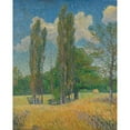 thumbnail image 3 of Gustave Loiseau 20x24 Black Modern Framed Museum Art Print Titled - Poplars, 3 of 5