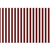 Dark REd and White Stripe Edible Cake & Cupcake Image Decoration Frosting Sheet