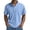 Light Blue, variant on CIENVNSTG Short Sleeve Shirts for Men Henley Casual Outfits Shirt Summer 2026 Novelty Athletic Tops Deep Red L
