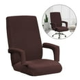 thumbnail image 5 of Durable Stretch Waterproof Office Chair Cover, High Back Computer Chair Slipcovers, for Universal Rotating Chair with Armrest L, 5 of 8