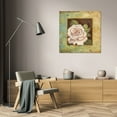 thumbnail image 3 of Jillian Jeffrey 28x28 Gallery Wrapped Canvas Wall Art Titled - Antique Rose III, 3 of 4