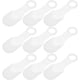 thumbnail image 5 of 10 tiras antideslizantes transparentes para perchas de ropa, ideales para tiendas de ropa, 5 of 8