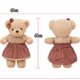 thumbnail image 4 of Muñeco de oso de peluche de dibujos animados, juguete de peluche suave, para regalo de cumpleaños, 1 piezas, 4 of 5