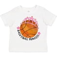 thumbnail image 3 of Inktastic Basketball Princess- Tiara Girls Toddler T-Shirt, 3 of 5