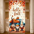 thumbnail image 6 of Decorative Design Fall Banner Polyester Material Autumn Gnome Decorative Fall Decoration Hello Fall for Seasonal Party Indoor Decoration Home Decor, 6 of 9