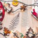 thumbnail image 5 of 12pcs Glitter Persian Leaves Artificial Shrubs Leaves Wedding Table Flower Arrangements Golden bd, 5 of 5