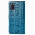 thumbnail image 4 of Étui à Rabat pour FOXDOCK OPPO A52 / A72 / A92, Chat Chien en Relief PU Cuir avec Fentes pour Cartes, Support, 4 of 6