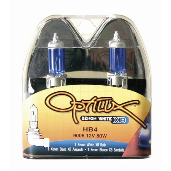 Hella Optilux XB White Halogen Bulbs HB4 12V 80W (2 pack)