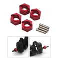 thumbnail image 3 of 4X 1/24 RC Car Wheel Hex Adaptor Spare Parts Extension Hex Hub Adapter for FMS 1/24 Fcx24, 3 of 8