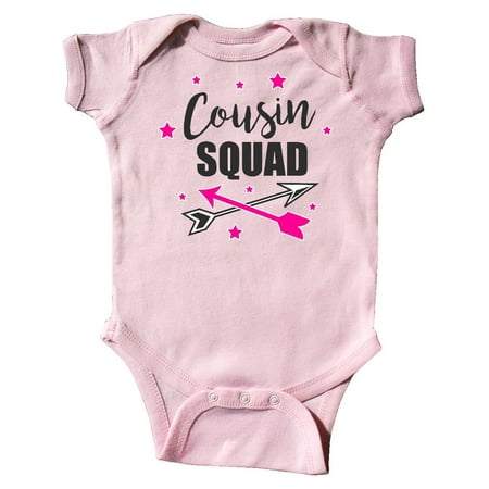 

Inktastic Cousin Squad with Arrows and Stars Gift Baby Girl Bodysuit