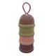 thumbnail image 1 of Dispensador de fórmula para bebé de 3 capas, contenedor de fórmula de viaje, contenedor de almacenamiento de refrigerios apilable a prueba de derrames con asa, 1 of 5