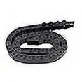 thumbnail image 3 of Befenybay R28 Internal Size 15X20mm 1Meter Length Black Plastic Flexible Drag chain cable Wire carrier Nested Semi Enclosed Type for 3D Printer and cNc Machines(15mmX20mm-Inside Open), 3 of 4