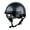 Fiber Black, variant on 1Storm Motorcycle Half Face Helmet Mopeds Scooter Pilot with retratable Inner Smoked Visor HKY205V, Matt Black