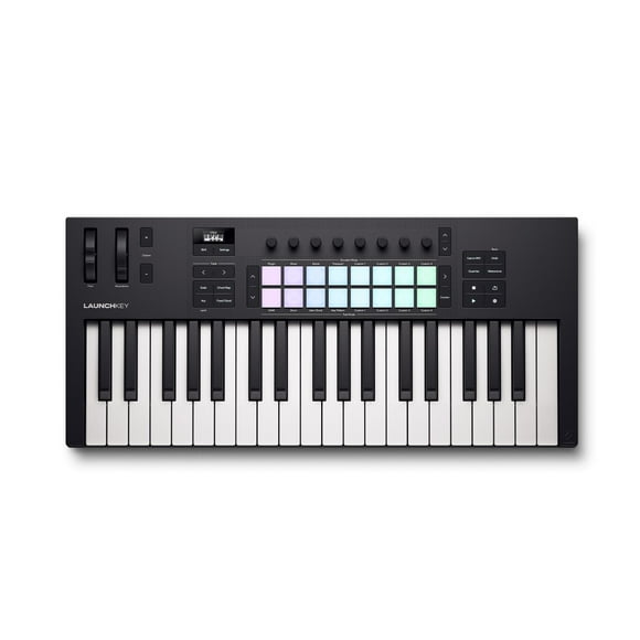 NOVATION Teclado Controlador MIDI de 37 Teclas LAUNCHKEY 37 MK4 NOVATION
