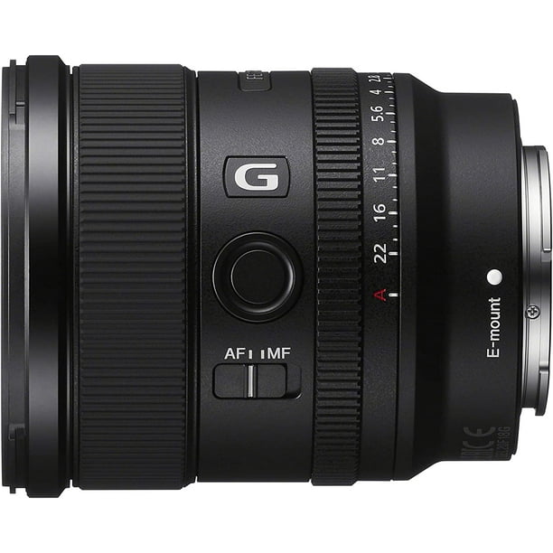 Sony FE 20mm F1.8 G Full-Frame Large-Aperture Ultra-Wide Angle G Lens,  Model: SEL20F18G