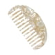 thumbnail image 4 of Soidarity Peine geométrico ligero y compacto para una cómoda experiencia de peinado y fácil de llevar Peine de tablero de acetato Jade White blanco jade 10piezas, 4 of 6