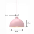 thumbnail image 2 of Lampara de techo colgante decorativo Macaron retro 36 cm de diámetro ilios innova Rosa, 2 of 9