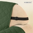 thumbnail image 4 of Subrtex Reversible Sofa Slipcover Quilted Couch Cover,Small Sofa,Dark Green, 4 of 6