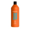 thumbnail image 1 of Matrix Mega Sleek Shampoo| Shampoo anti-frizz para rebelde o con frizz | Combate el encrespamiento, suaviza y aumenta el brillo |Formulado con manteca de karité 1L, 1 of 7