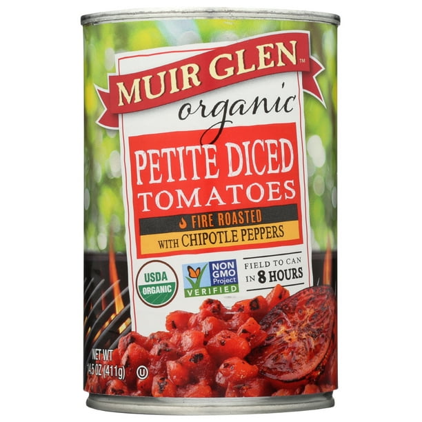 Muir Glen Diced Chipotle Tomato Tomato, 14.5 Oz