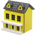 thumbnail image 1 of Miangastore Model Houses Yellow Wood 1Pack 2.79X2.55X2.08in, 1 of 9