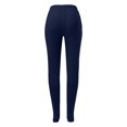 thumbnail image 5 of Women's Solid Color Autumn And Winter Casual Pants With Thick Velvet And Elastic Waist Bag And Leg Pants Womens Lightweight Pants plus Size Casual Pants for Women 4x-5x Women's Pants Casual Trouser, 5 of 6