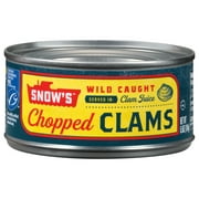 Snow's Chopped Clams in Clam Juice, 6.5 oz