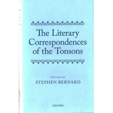 The Literary Correspondences of the Tonsons