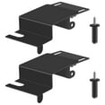 thumbnail image 3 of 2 cerraduras de seguridad para puertas superiores para niños, a prueba de niños, fáciles de instalar. Negro, 3 of 9
