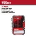 thumbnail image 2 of Hyper Tough 15-Piece Black Oxide Drill Bit Set in Click Fit Case, 2 of 18